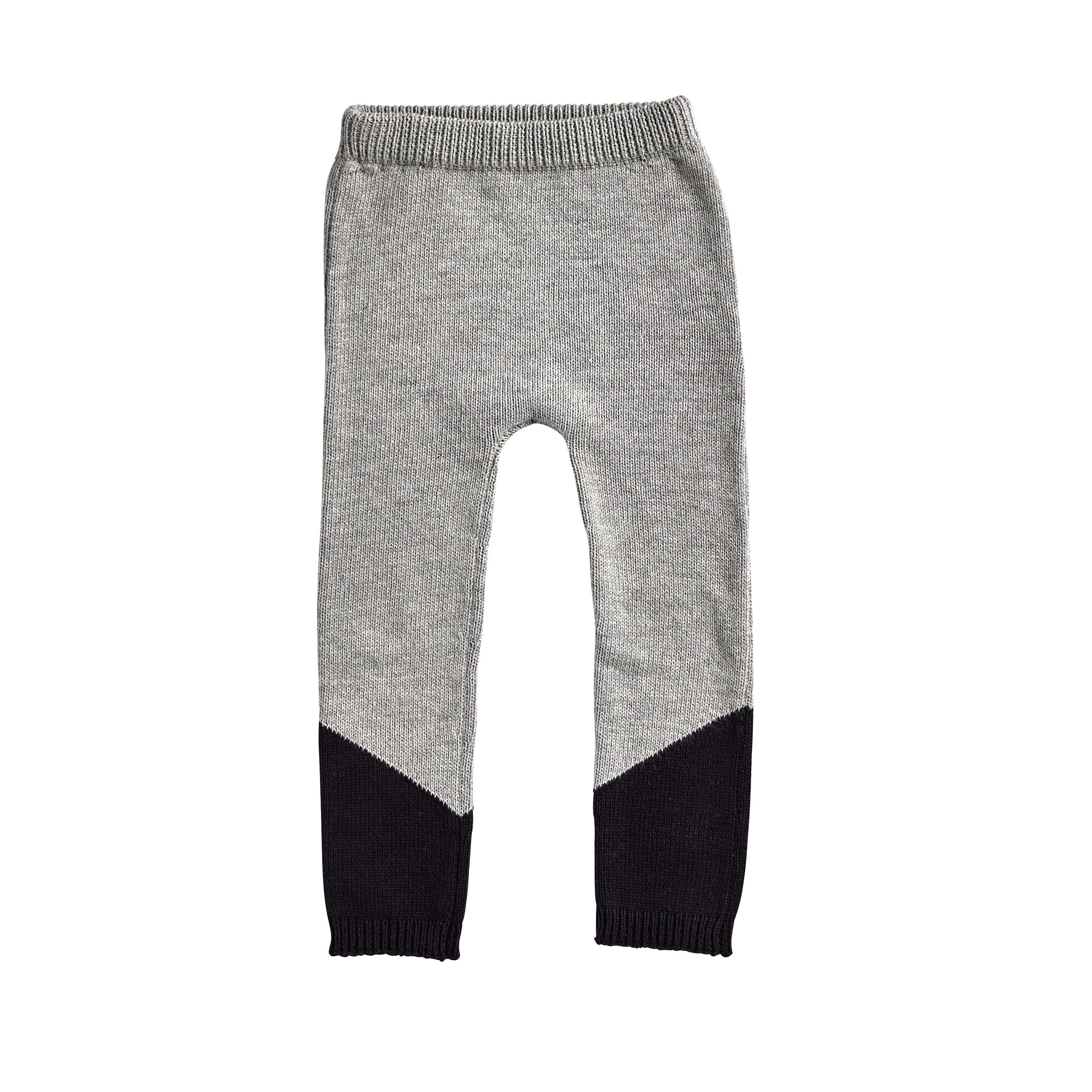 Bacabuche Colorblock Legging - Grey/Black