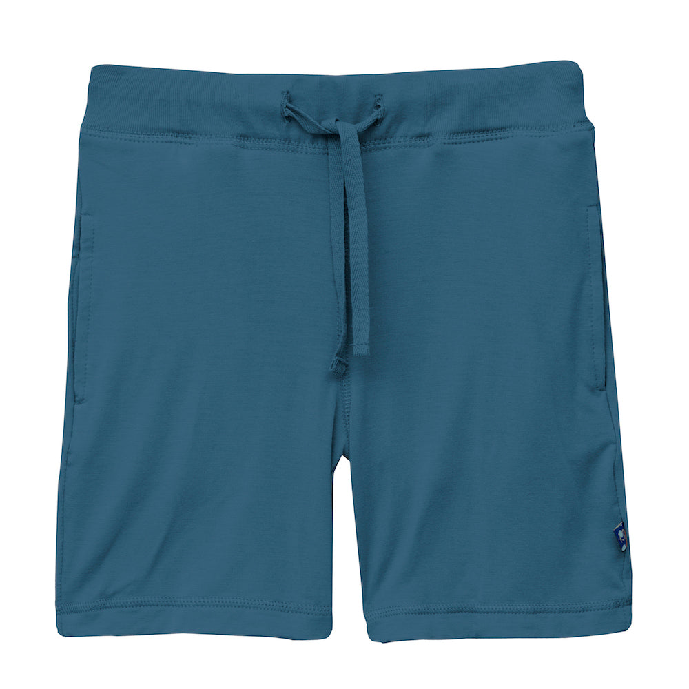 Kickee Pants Lightweight Drawstring Shorts - Twilight