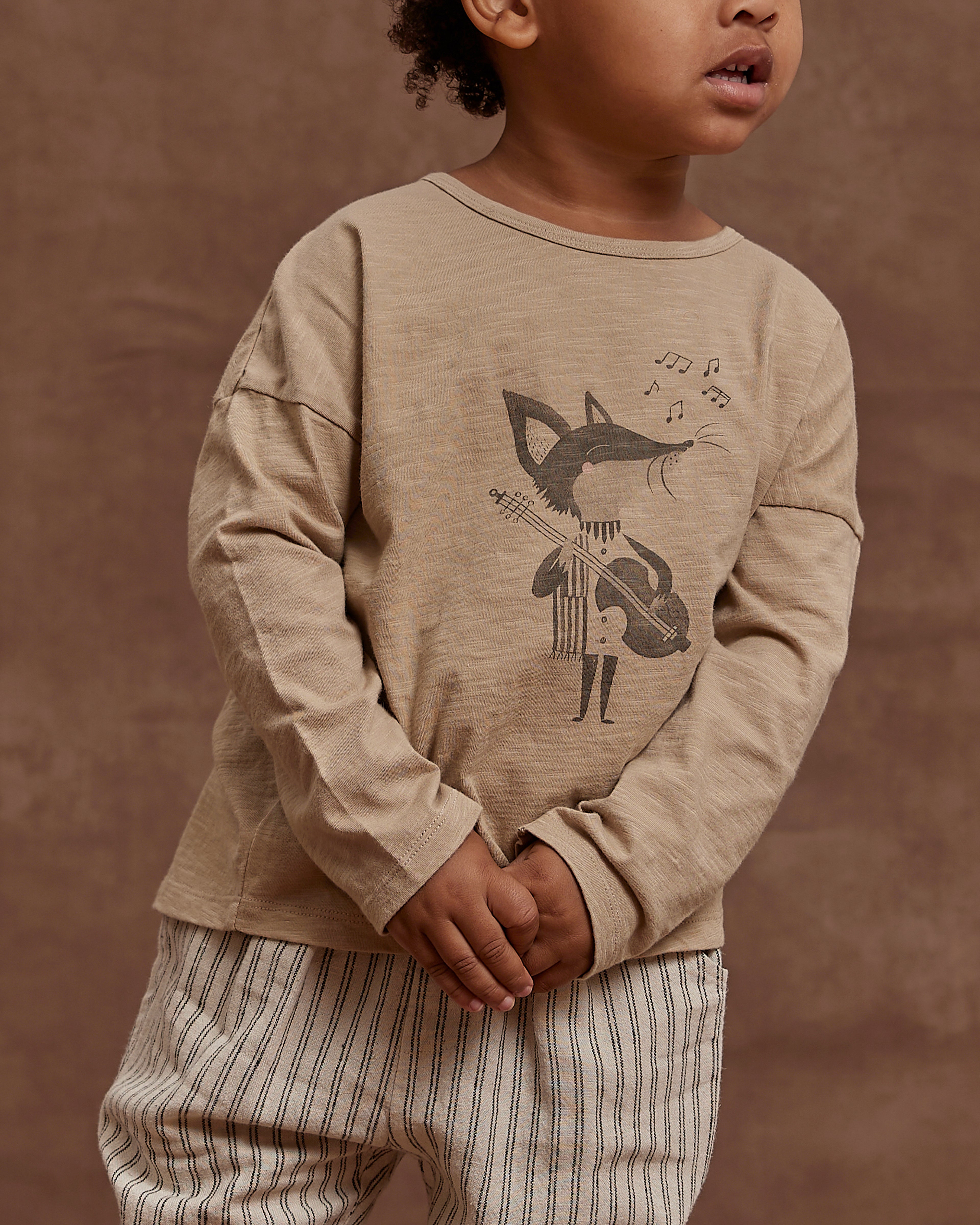 Rylee + Cru Long Sleeve Tee - Fox
