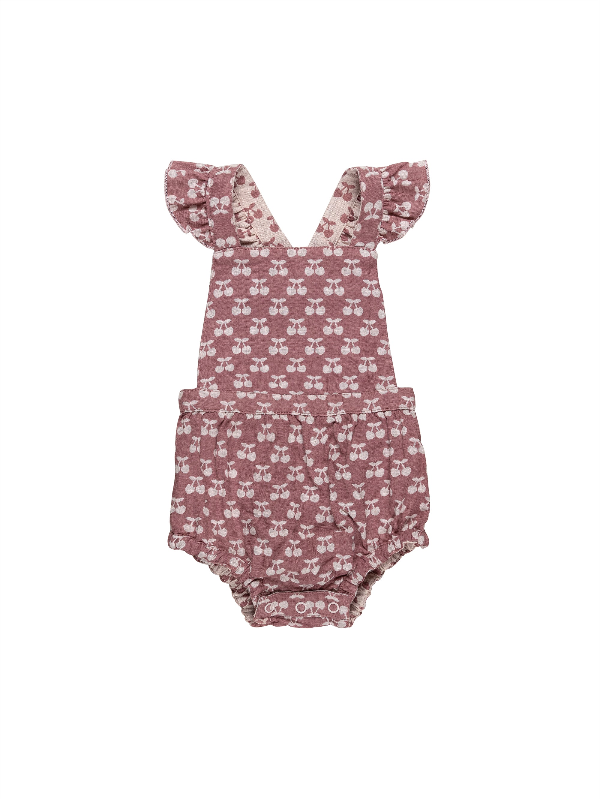 Huxbaby Reversible Playsuit - Very Cherry