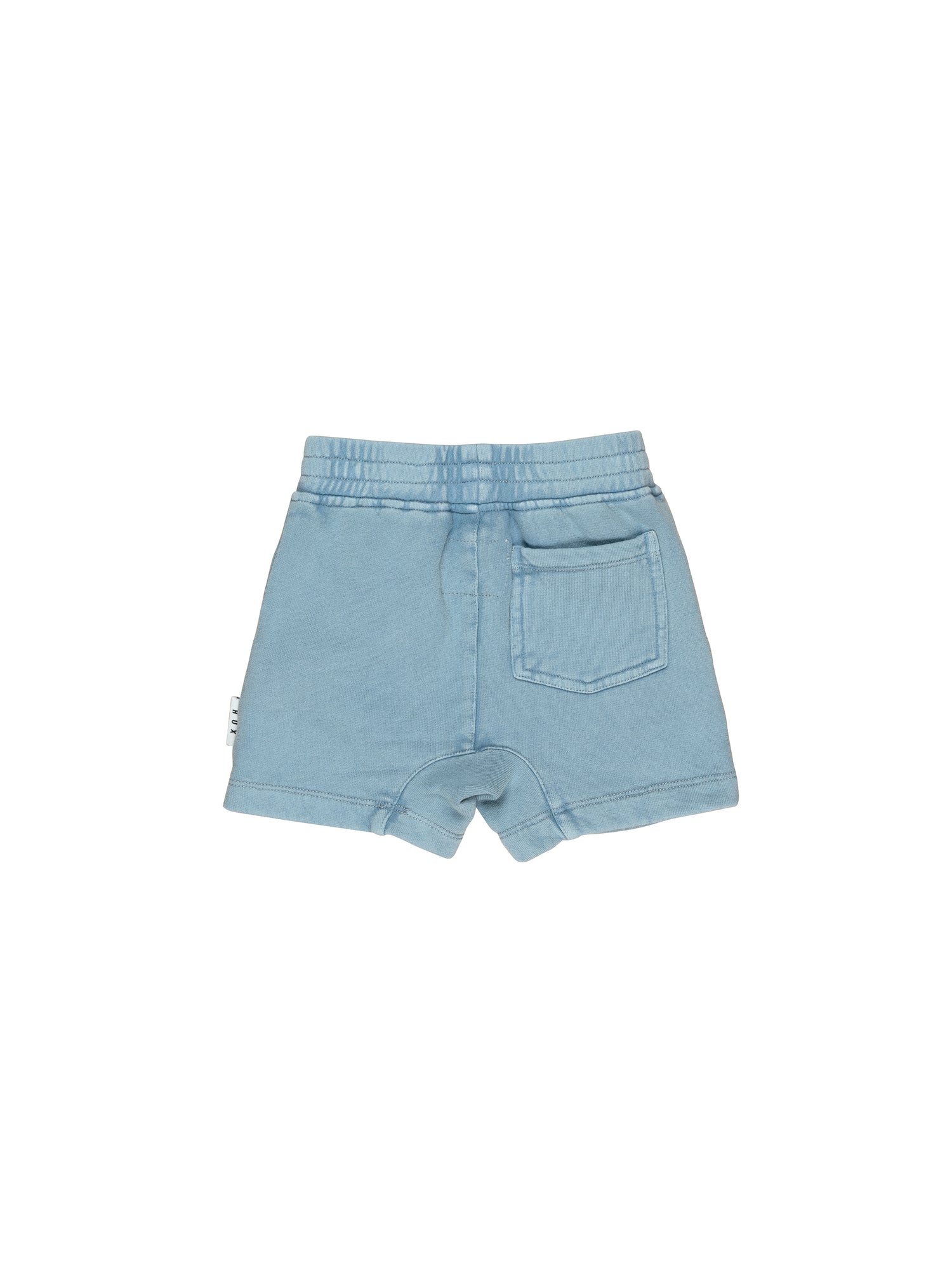 Huxbaby Vintage Terry Slouch Short - Vintage Dusty Blue