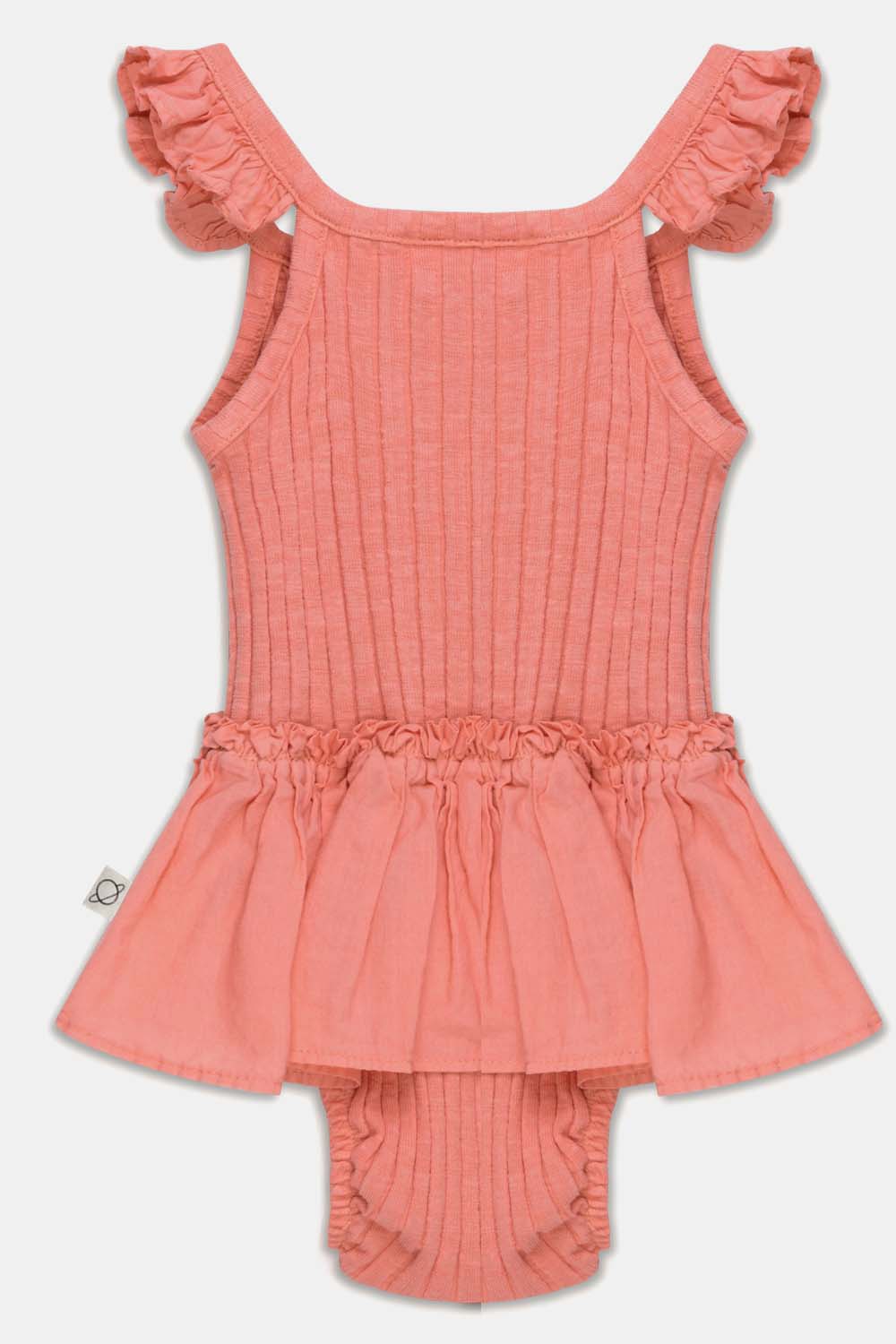 My Little Cozmo Isolda Baby Romper - Coral