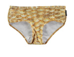 Molo Nicole  Bikini Bottom - Gold Fish Scales