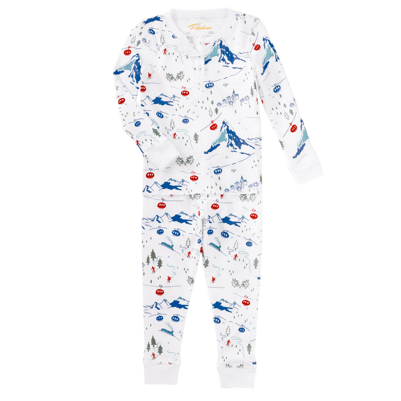 Petidoux Pajama Set - A Swiss Village