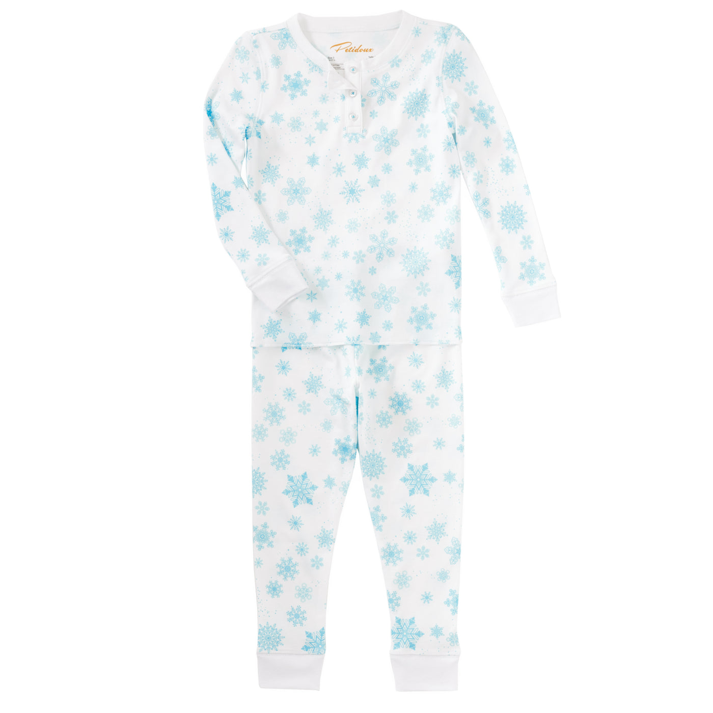 Petidoux Pajama Set - Blue Flurries