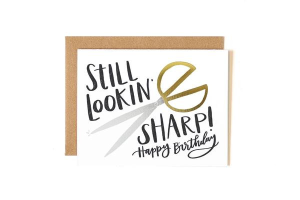 One Canoe Two - Still Sharp Birthday Card