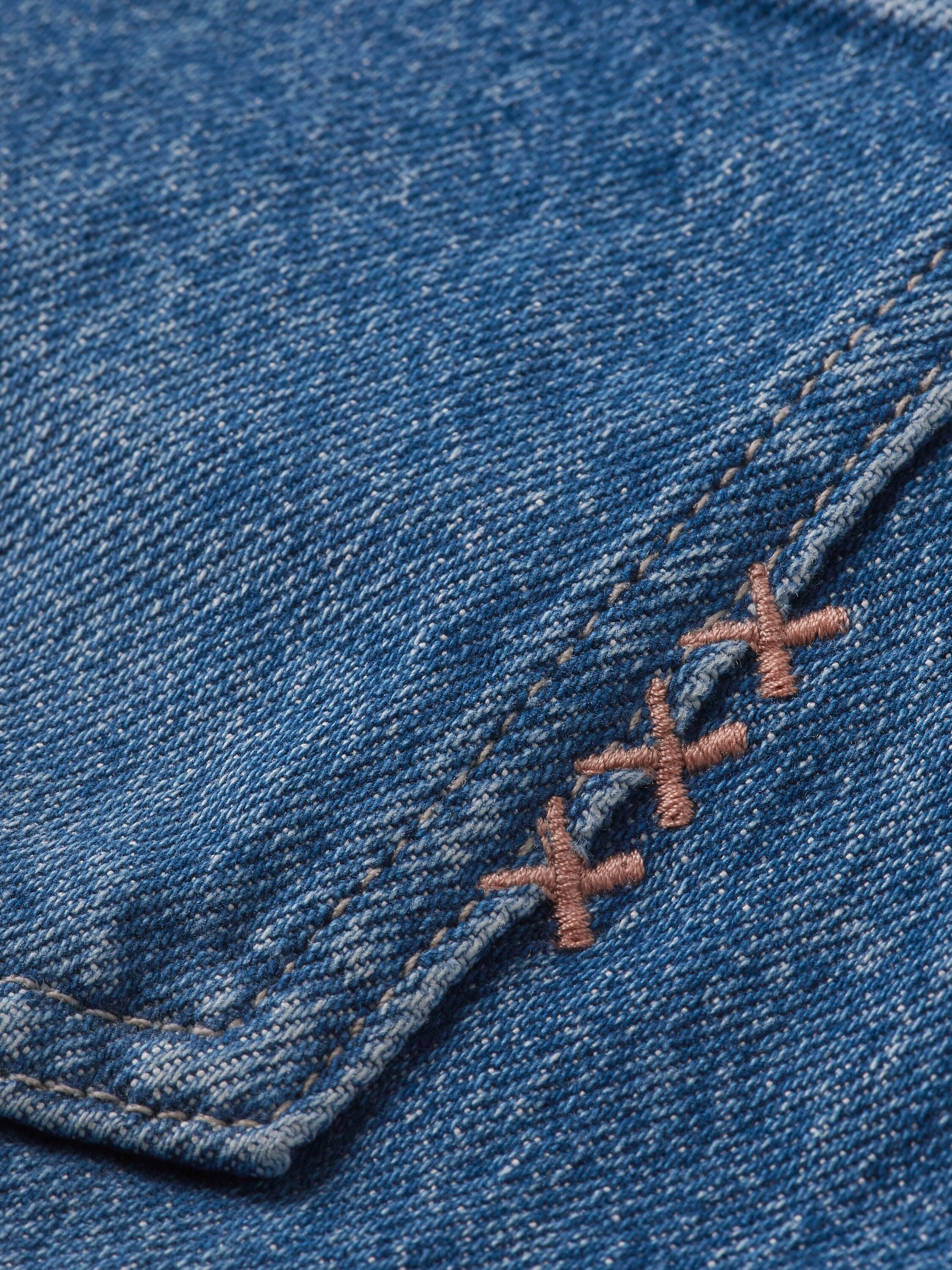 Scotch & Soda Washed Denim Dungaree Dress - Windcatch