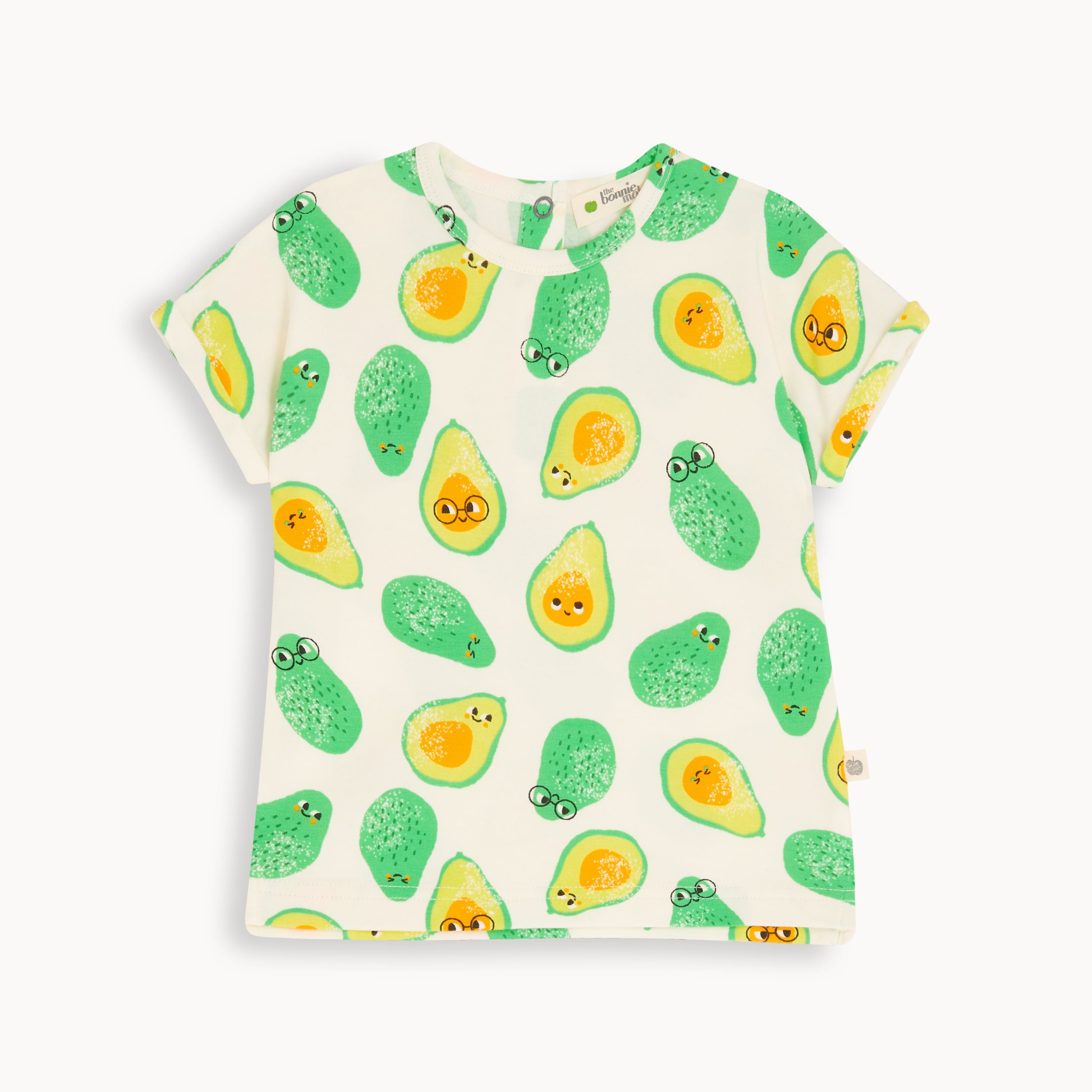 The Bonnie Mob Coaster Baby T-Shirt - Avocado