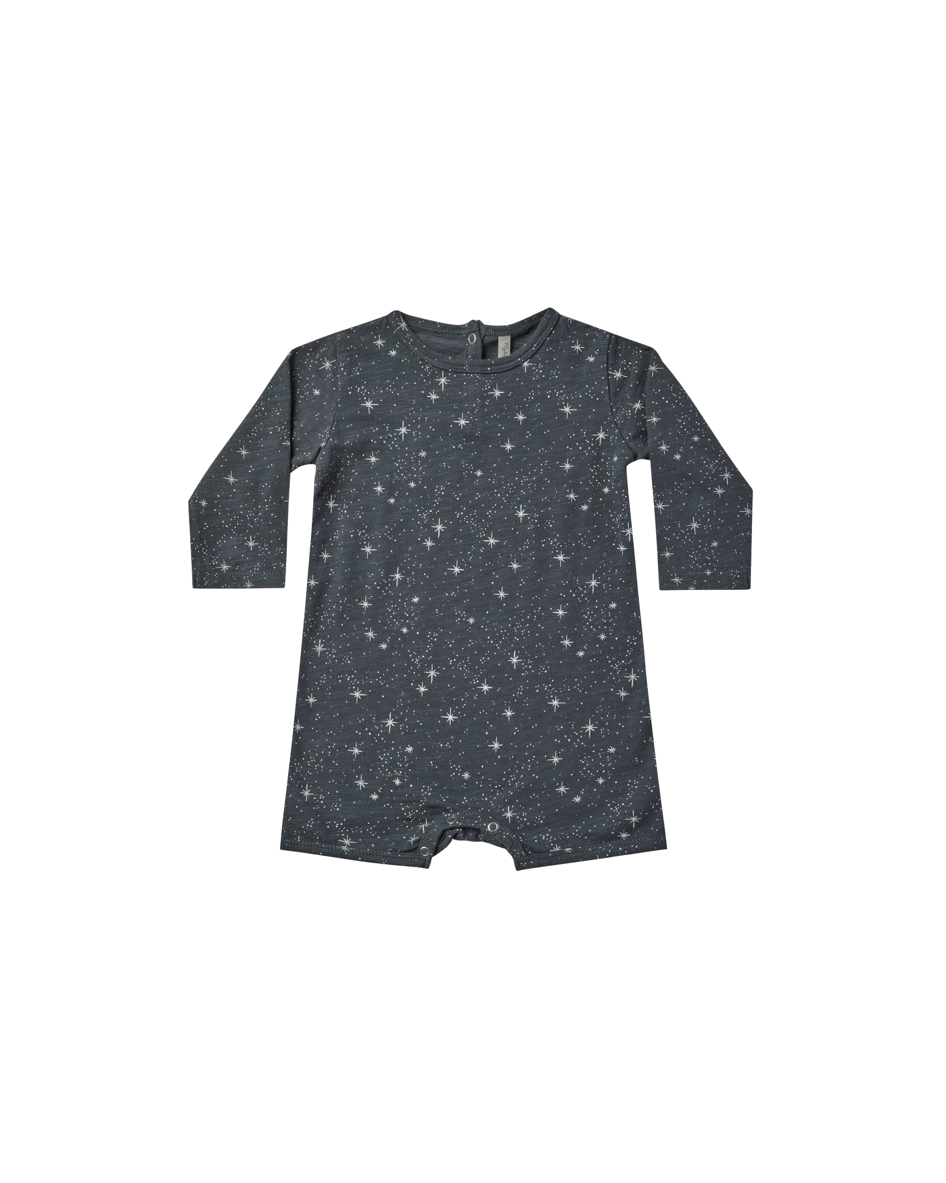 Rylee + Cru Longsleeve Dash Romper - Night Sky