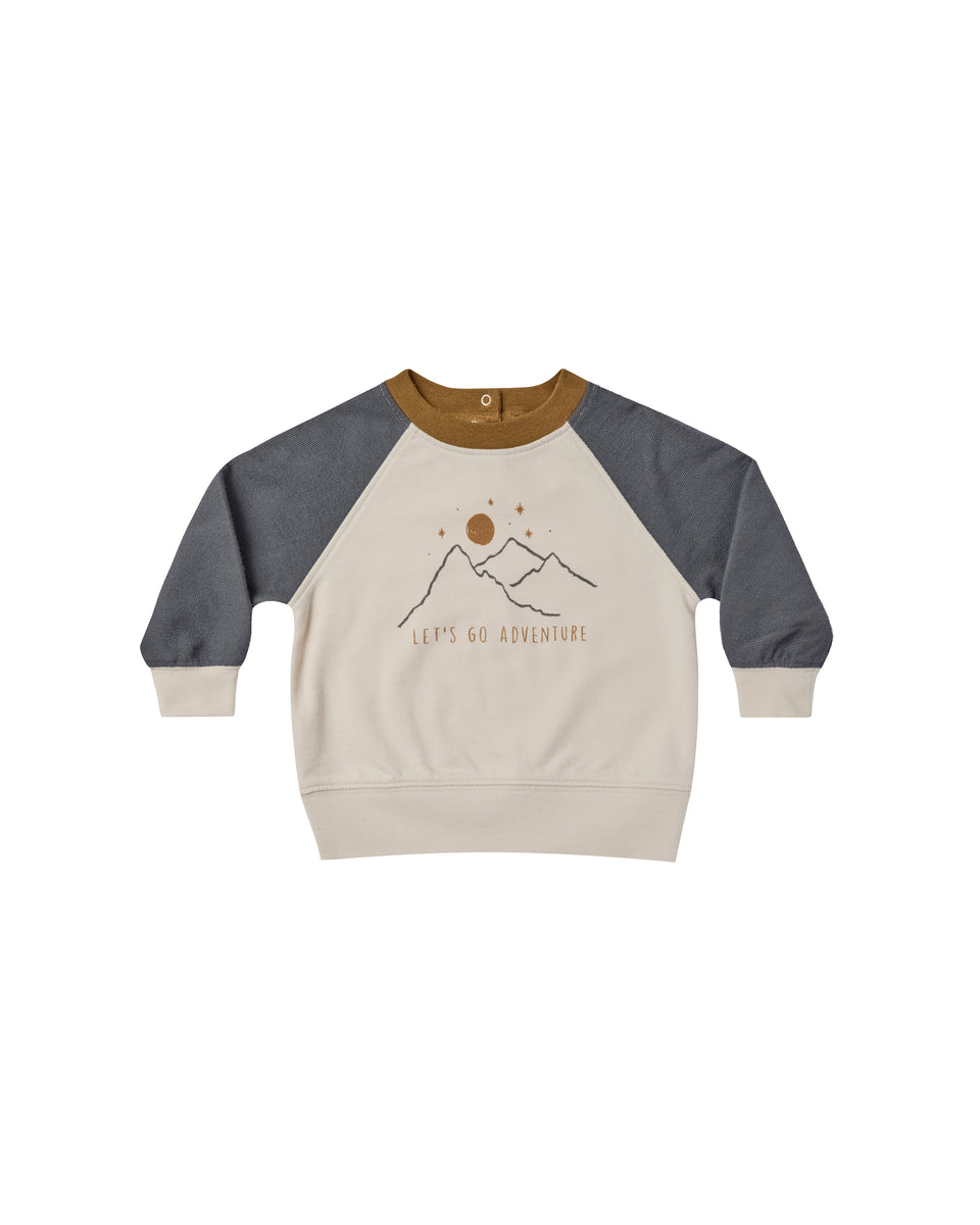 rylee and cru rainbow sweatshirt