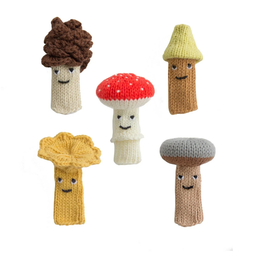 Bla Bla Kids Finger Puppets - Mushrooms