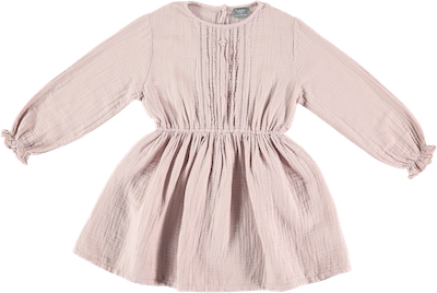 Tocoto Vintage Double Fabric Dress - Pink Dreams of Cuteness Tocoto Vintage Double Fabric Dress - Pink Dreams of Cuteness