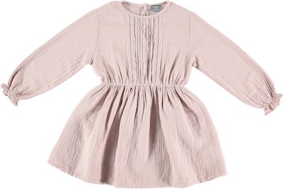 Tocoto Vintage Double Fabric Dress - Pink