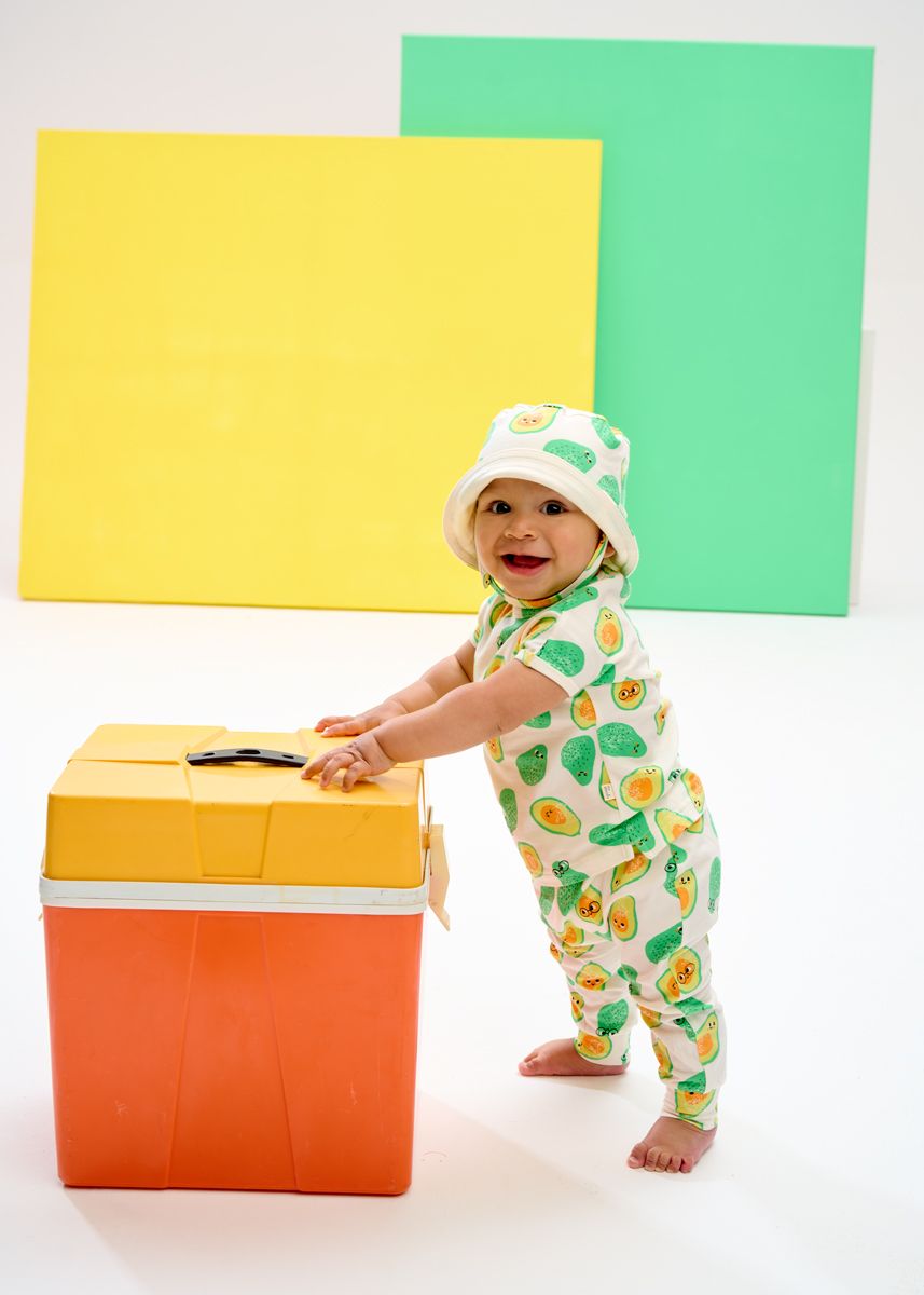 The Bonnie Mob Coaster Baby T-Shirt - Avocado