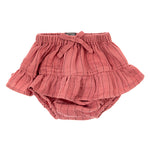 Tocoto Vintage Baby Skirt Bloomer - Dark Pink