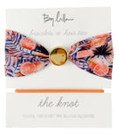 By Lilla The Knot Hair Tie Bracelet - Grapefruits
