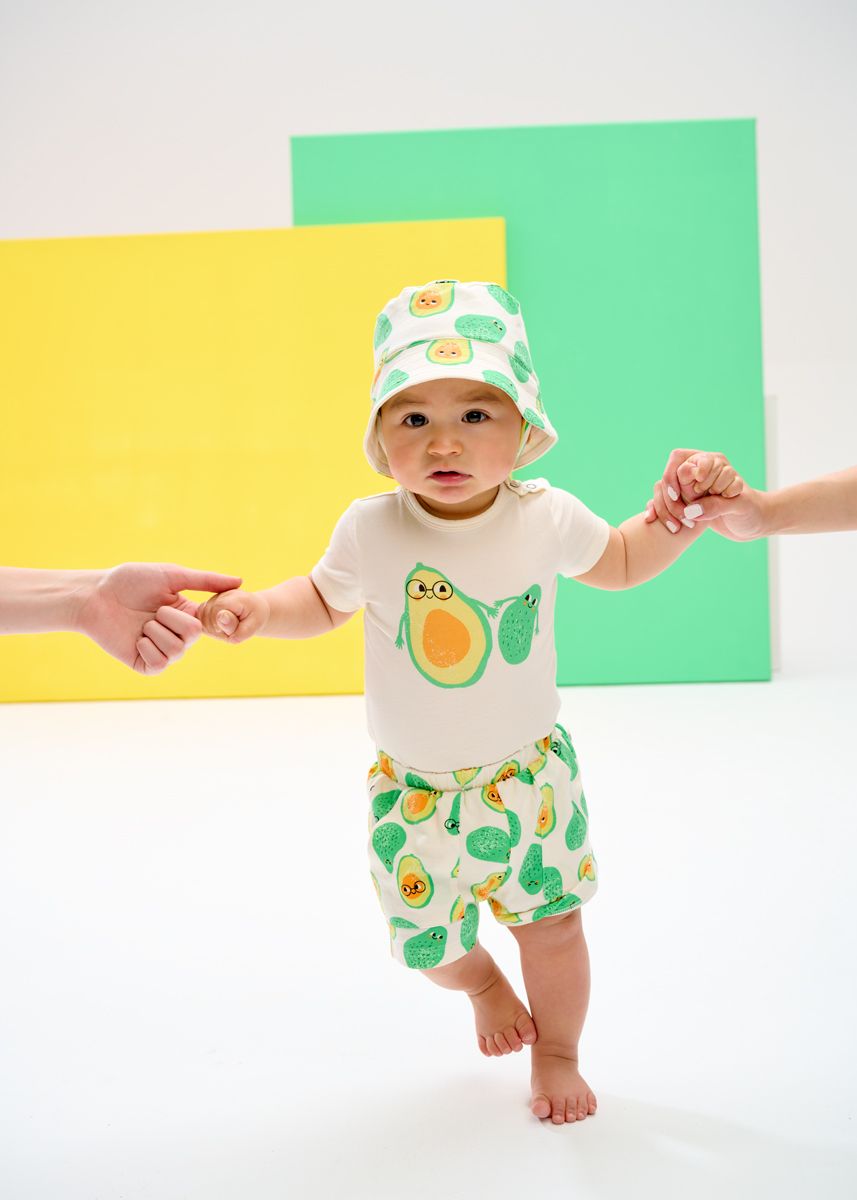 The Bonnie Mob  Chips Baby Simple Short - Avocado