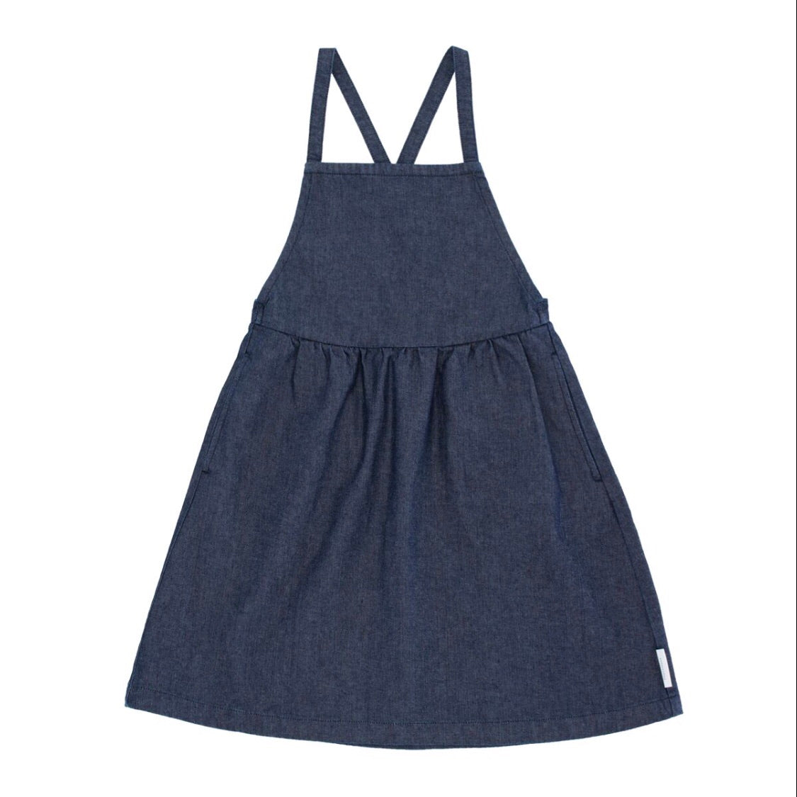 tiny cottons denim dress Tinycottons Dress Big Swans-6y
