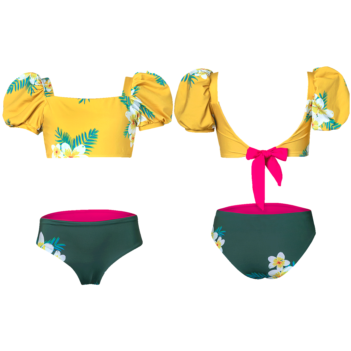 Pepita & Me Bubble Bikini - Flor de Azahar