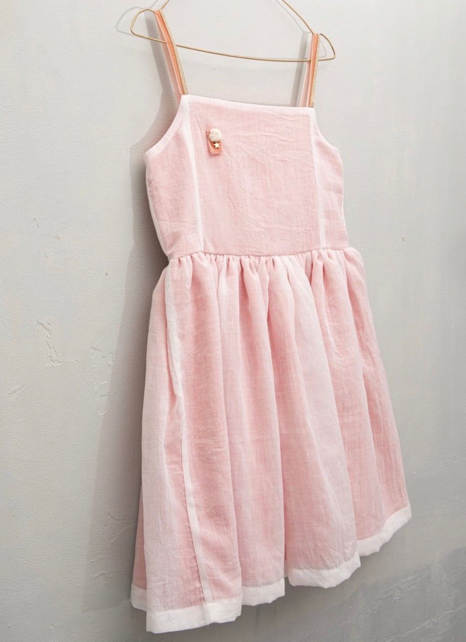 Cosmosophie Olympia Dress - Coral