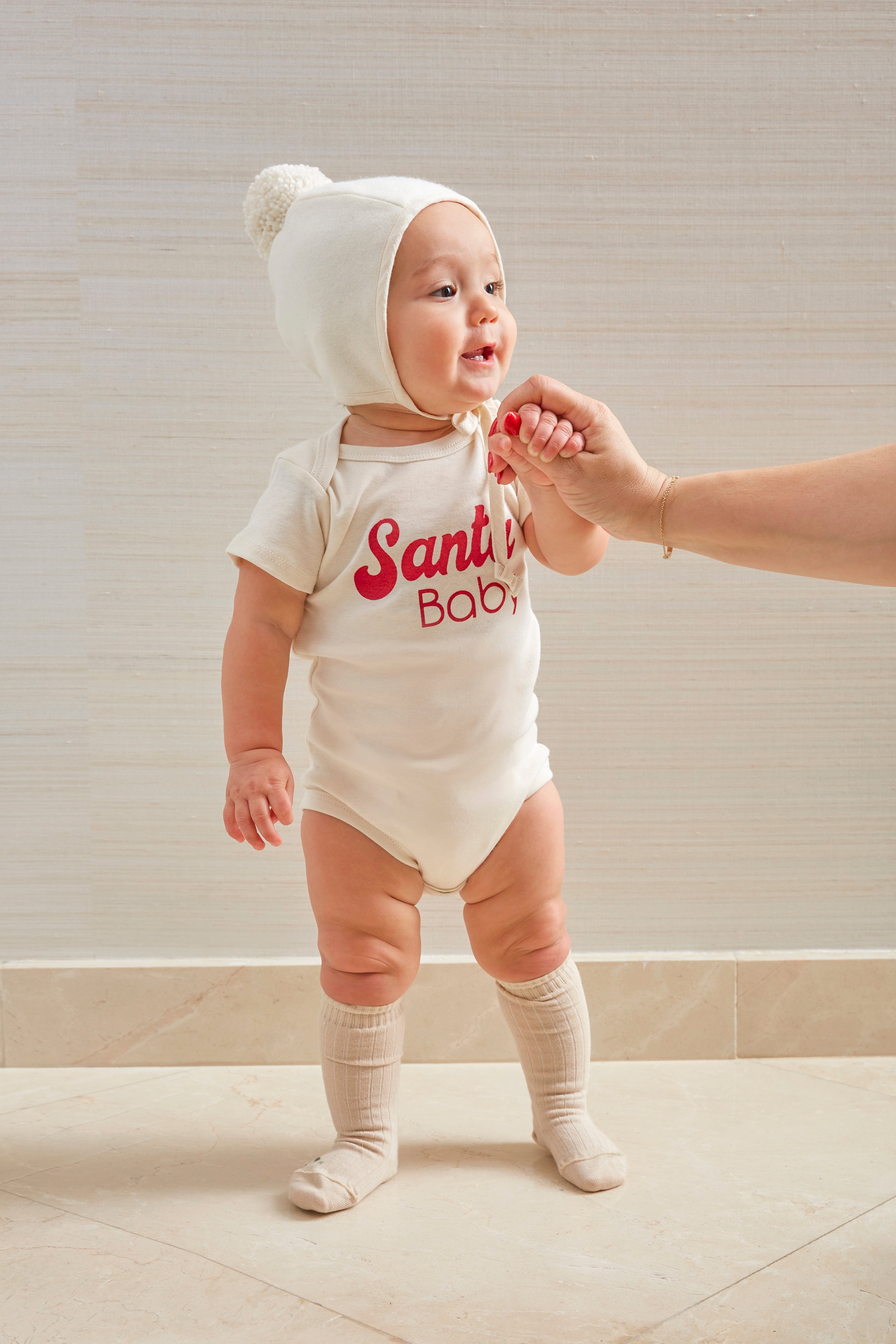 Tenth & Pine Santa Baby Onesie