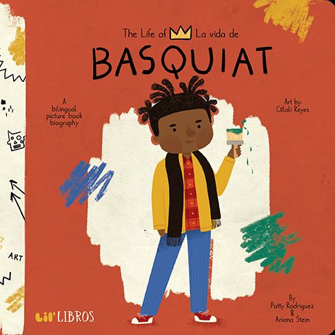 Gibbs Smith Board Book - Life of/ La Vida de Basquiat