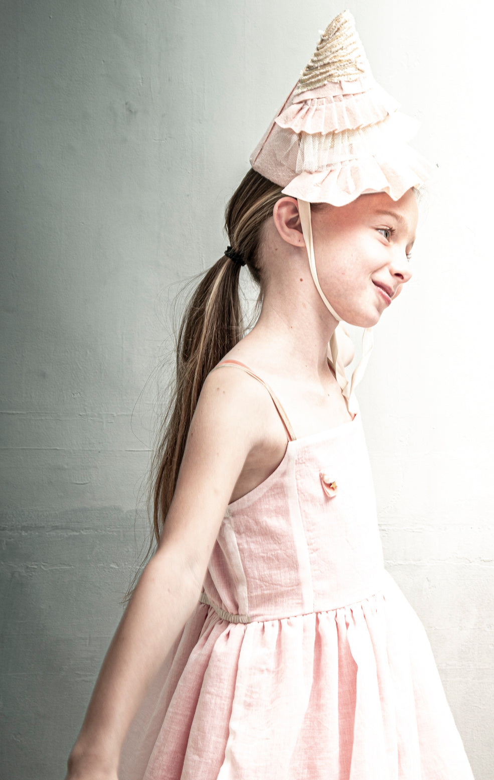 Cosmosophie Olympia Dress - Coral