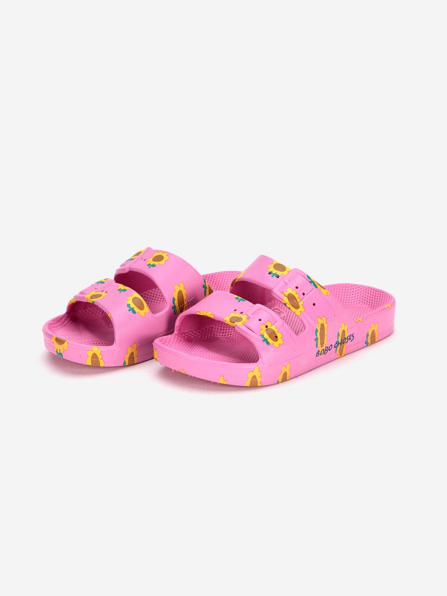 Bobo Choses Sunflower All Over Moses X Bobo Choses - Fuchsia