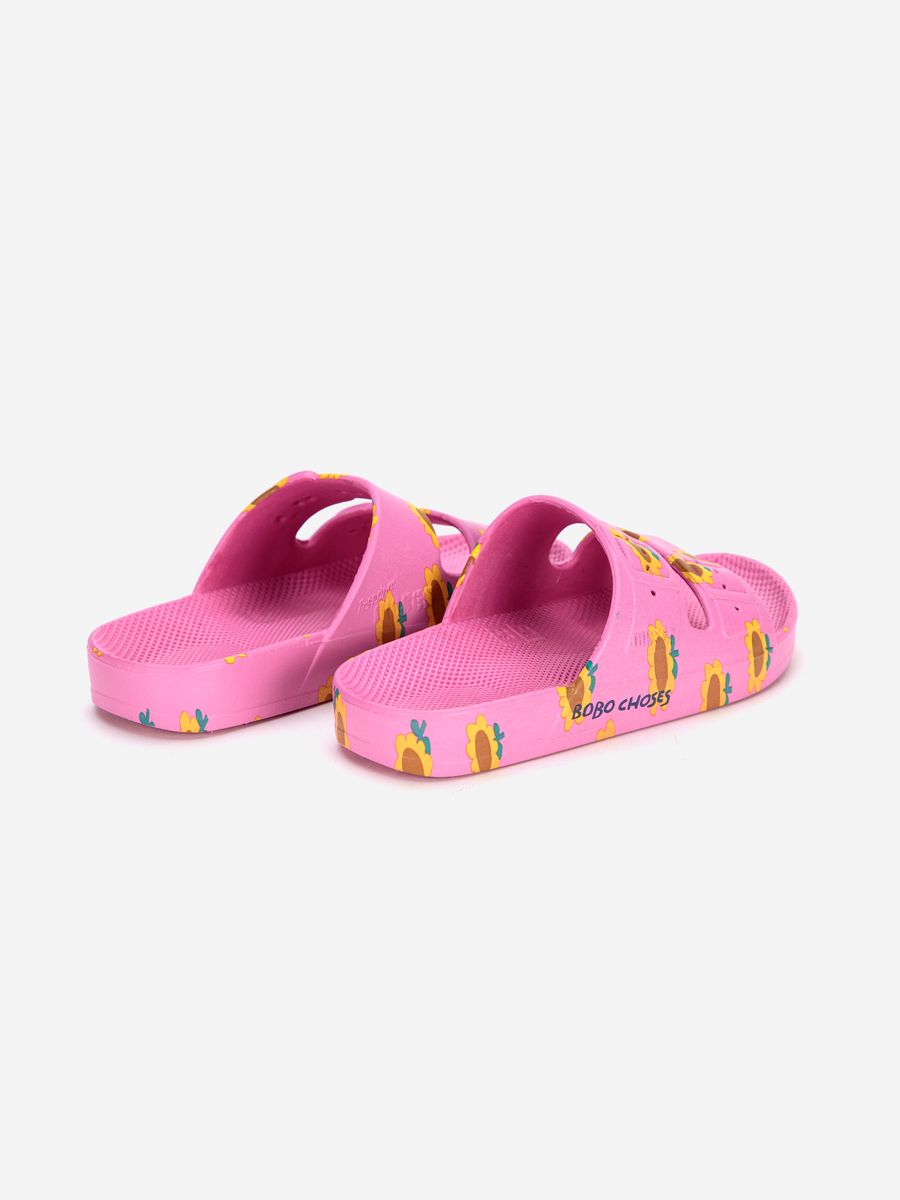 Bobo Choses Sunflower All Over Moses X Bobo Choses - Fuchsia