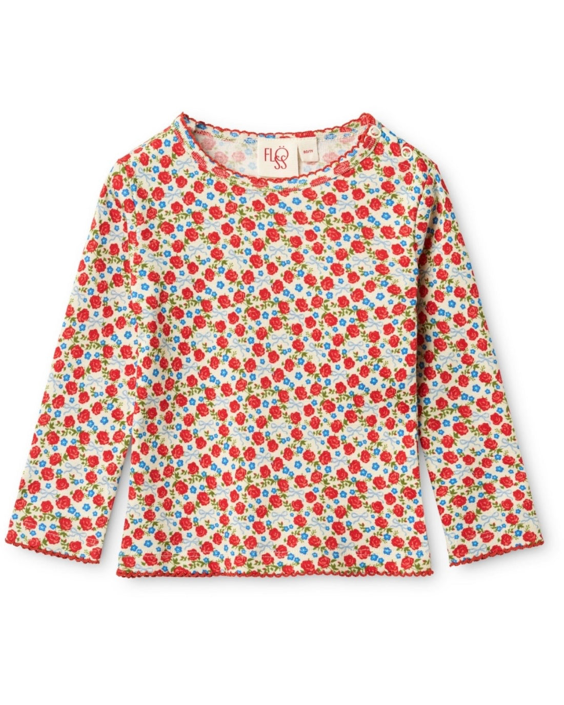 Flöss Fresa Blouse - Ditsy Rose