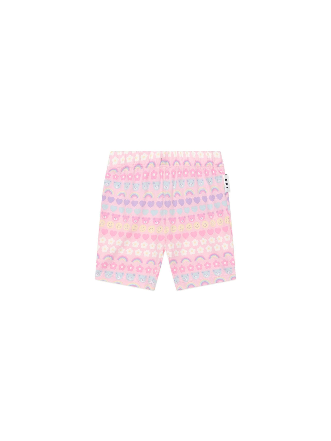 Huxbaby Emoji Rainbow Bike Short - Multi
