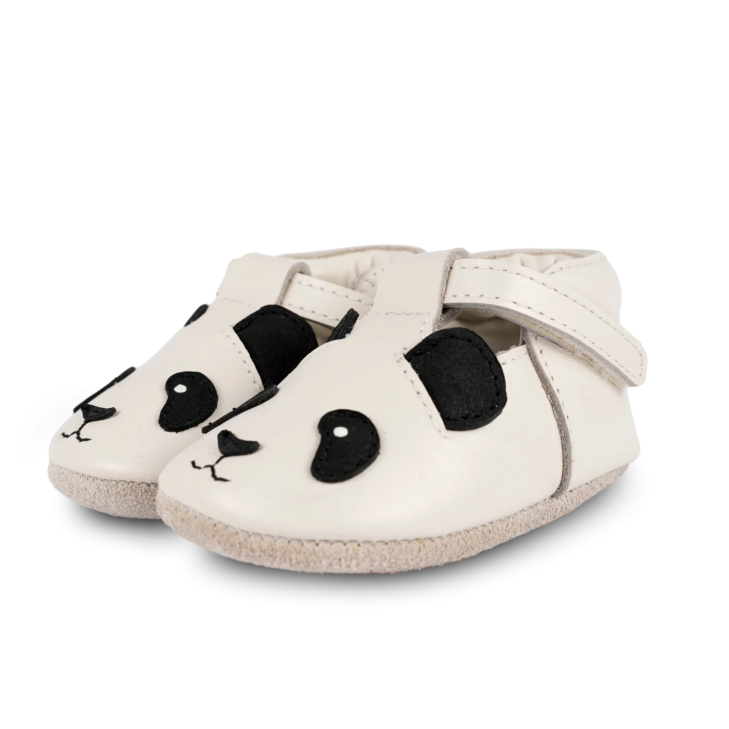 Donsje Spark Classic Shoes Panda - Off White Leather
