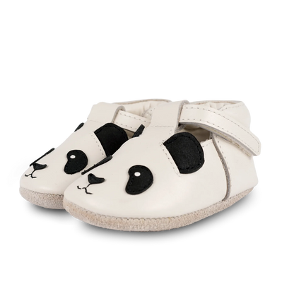 Donsje Spark Classic Shoes Panda - Off White Leather