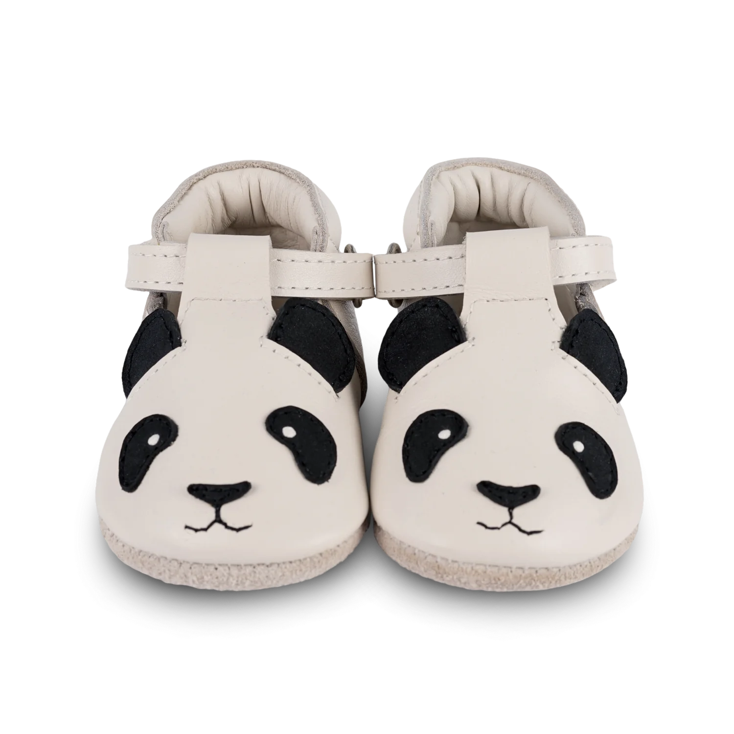 Donsje Spark Classic Shoes Panda - Off White Leather