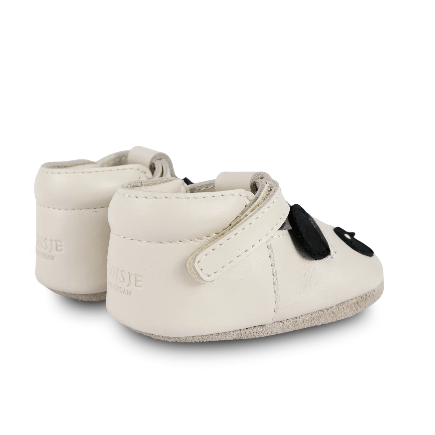 Donsje Spark Classic Shoes Panda - Off White Leather