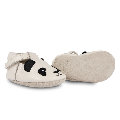 Donsje Spark Classic Shoes Panda - Off White Leather