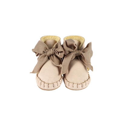 Donsje Pina Organza Booties - Powder Nubuck