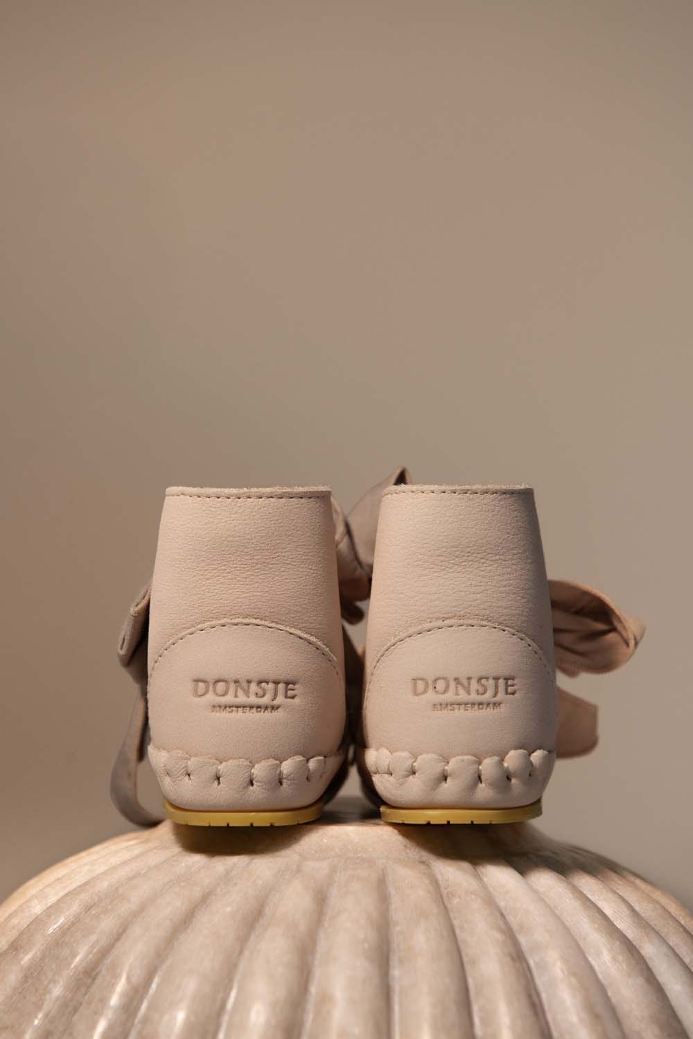Donsje Pina Organza Booties - Powder Nubuck