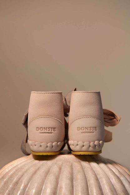 Donsje Pina Organza Booties - Powder Nubuck