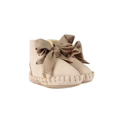 Donsje Pina Organza Booties - Powder Nubuck