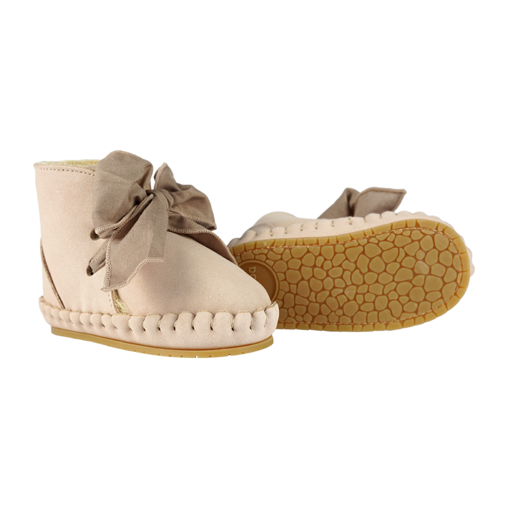 Donsje Pina Organza Booties - Powder Nubuck