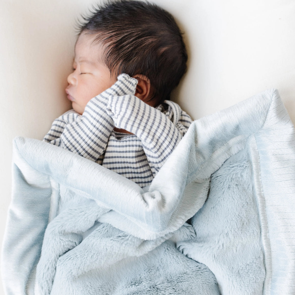 Saranoni Lush Receiving Blankets - Chambray