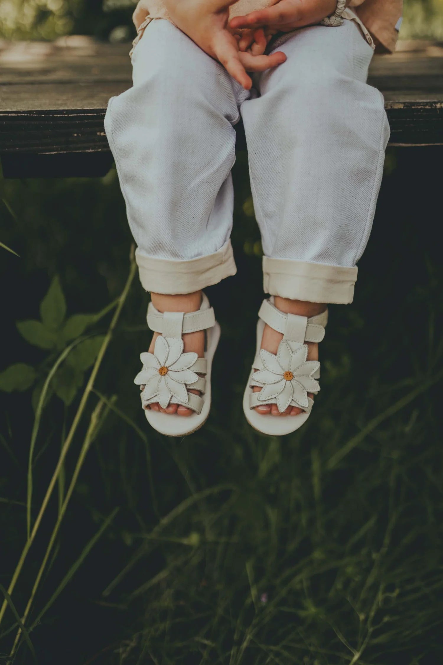 Donsje Tuti Fields Sandals Daisy - Off White Leather