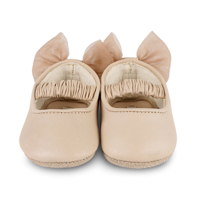Donsje Luyax Ballerinas - Powder Metallic Nubuck