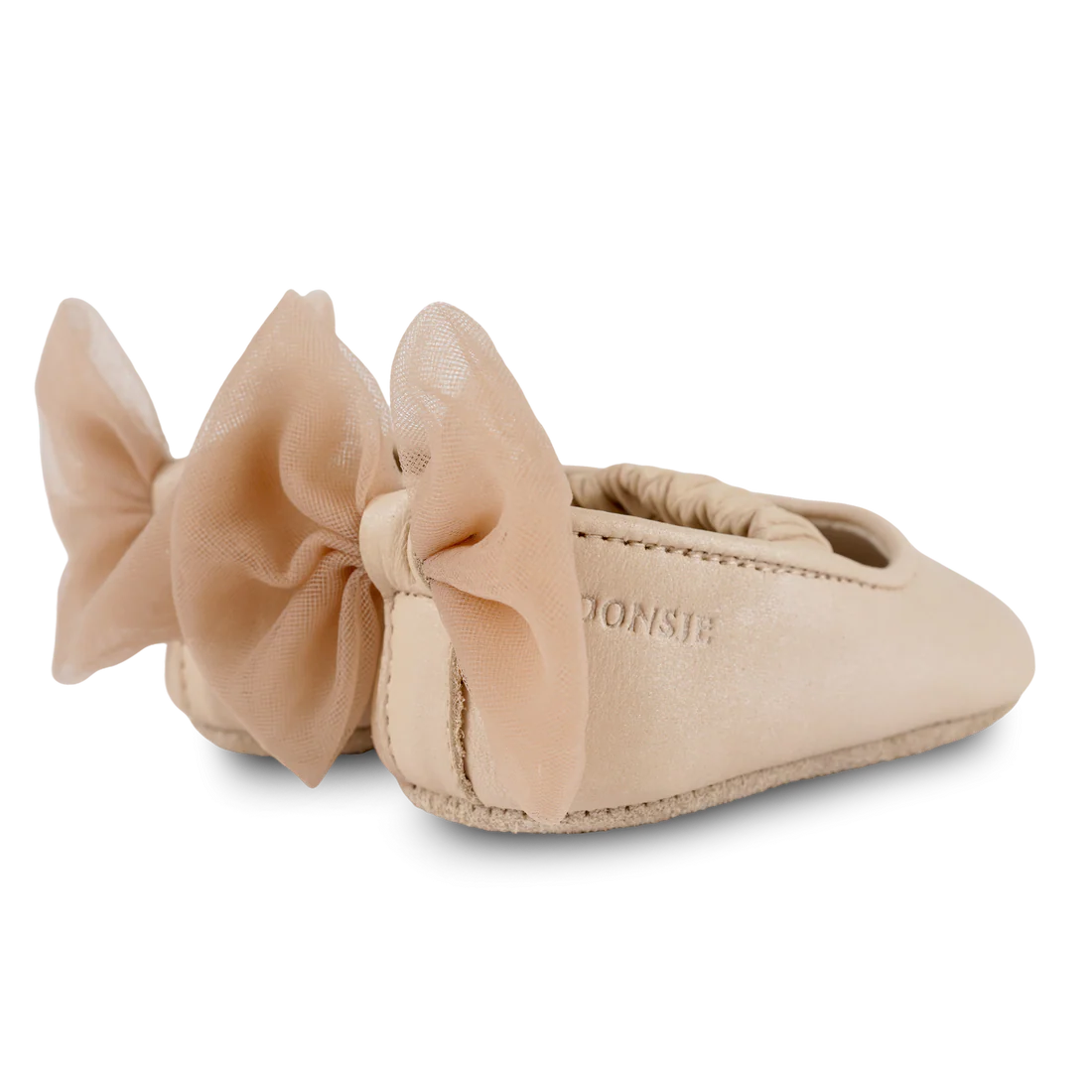 Donsje Luyax Ballerinas - Powder Metallic Nubuck