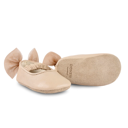 Donsje Luyax Ballerinas - Powder Metallic Nubuck