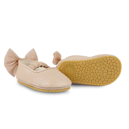 Donsje Luyax Ballerinas - Powder Metallic Nubuck
