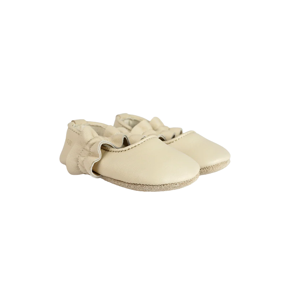 Donsje Audrie Ballerinas - Cream Leather