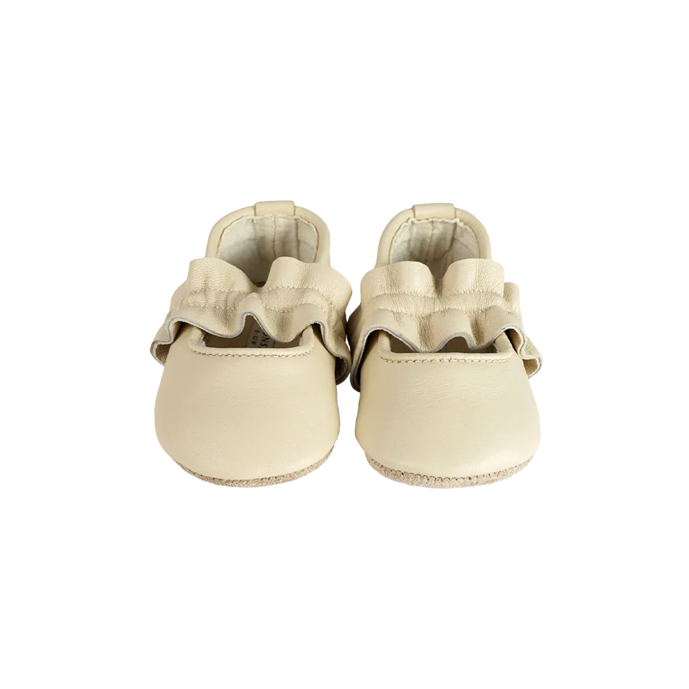 Donsje Audrie Ballerinas - Cream Leather