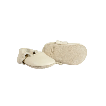 Donsje Audrie Ballerinas - Cream Leather